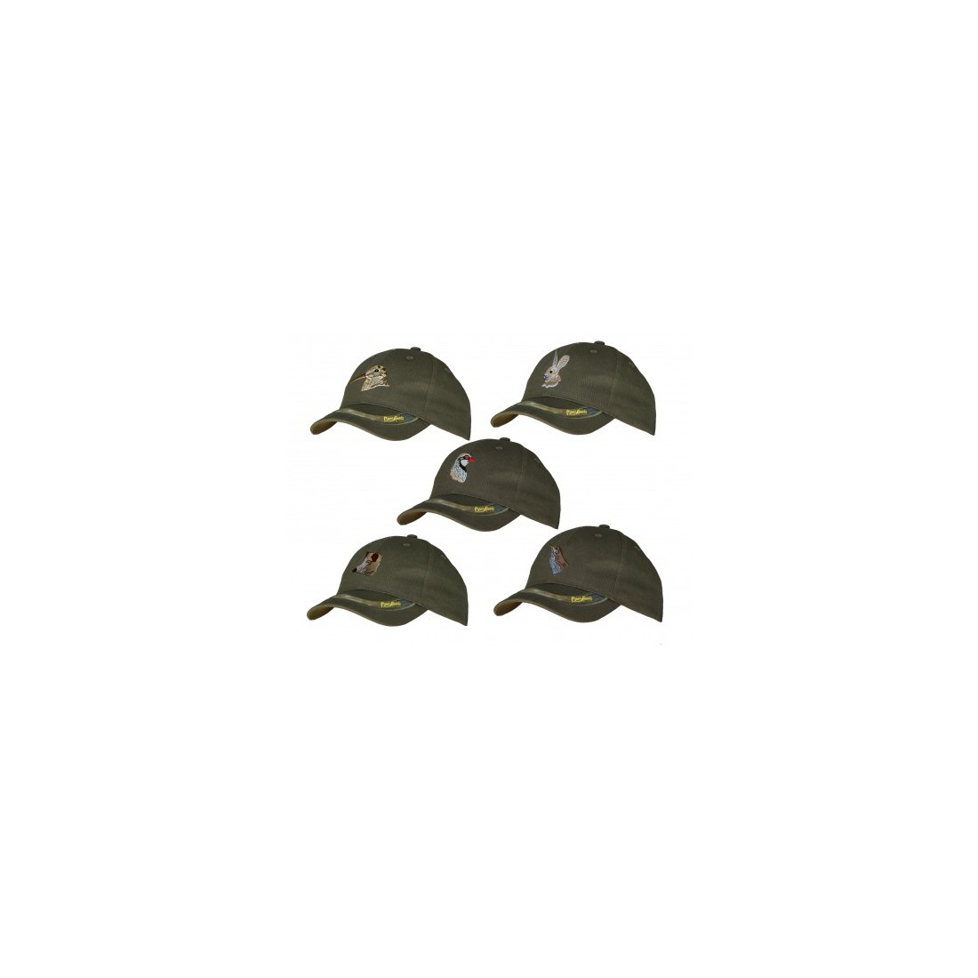 GORRA 6 PANELES BORDADO