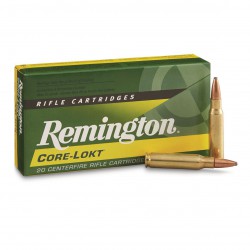 BALA REMINGTON CORE LOKT  7MM  150 GRS